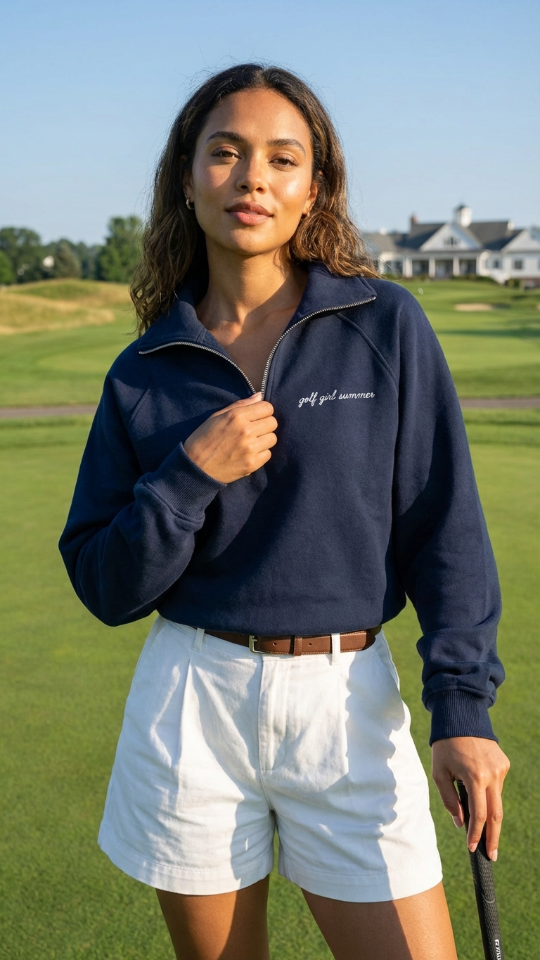   GOLF　レディースセーターS Dorothy Sweater - Indigo – foreall.com